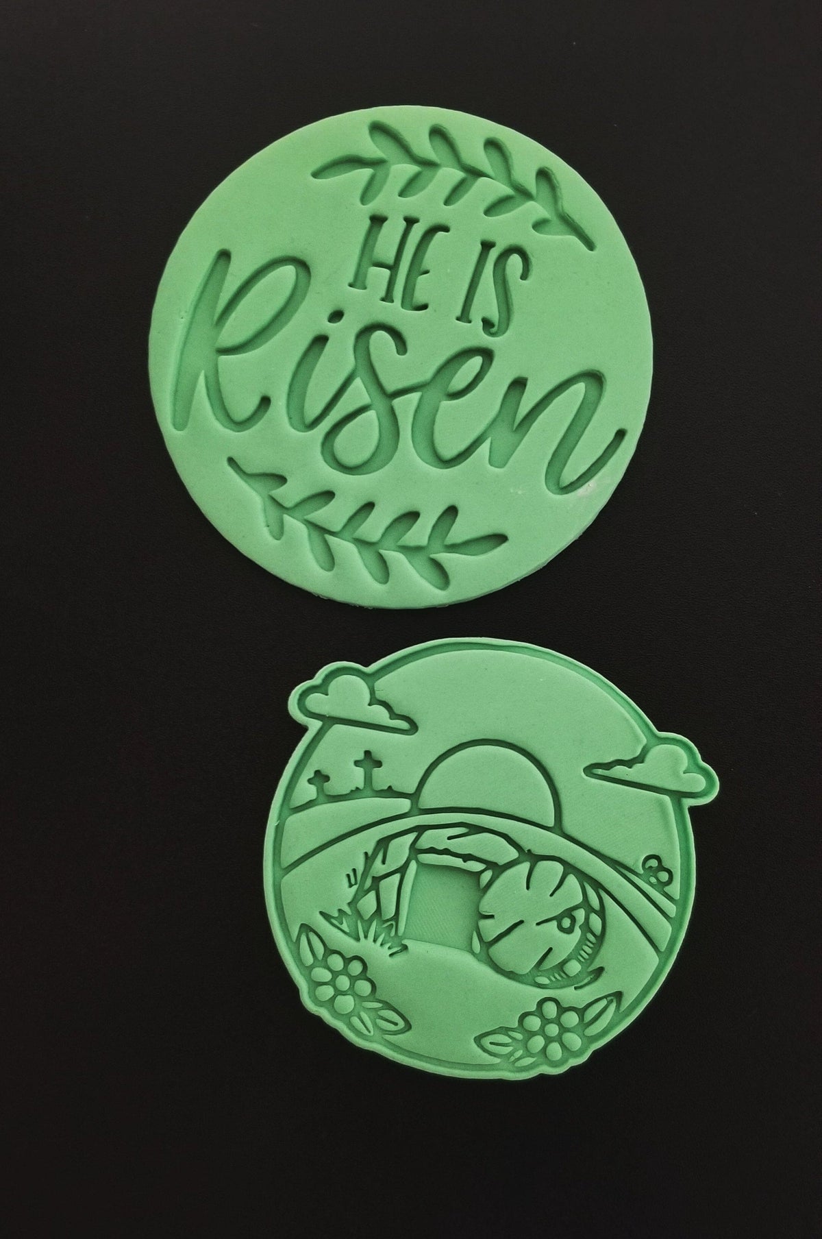 Jesus Tomb Opened Cookie Cutter | Stamp | Stencil - SHARP EDGES - FAST Shipping - Choose Your Own Size! #1 Cookie Cutter Lady 