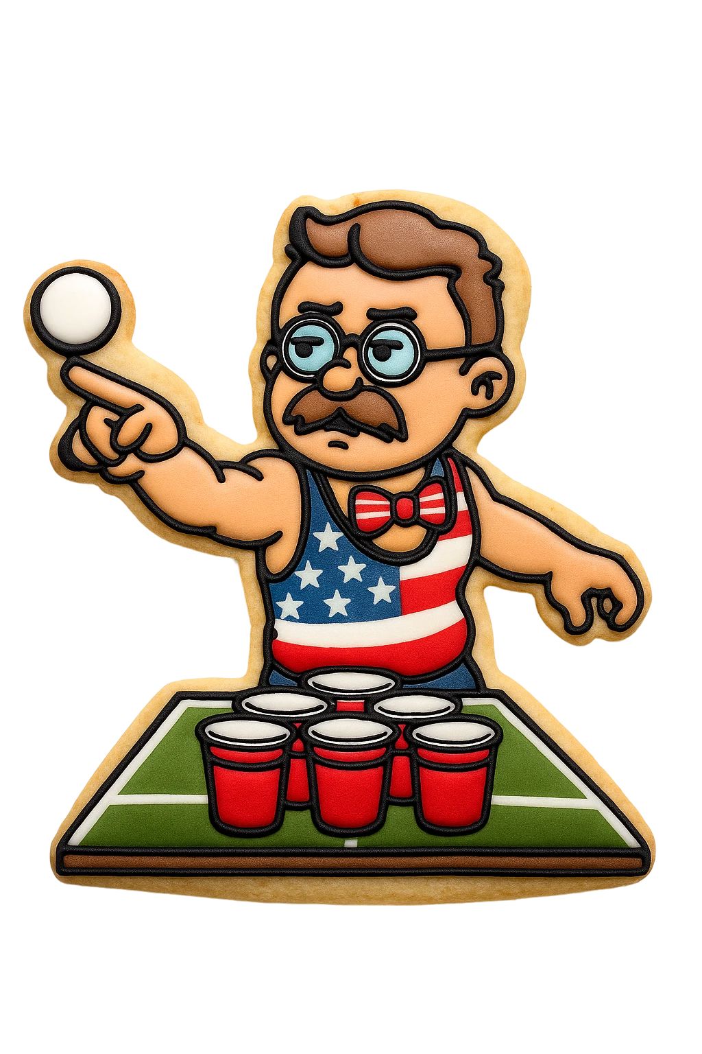 July 4th Presidents Party Cookie Cutter Set | Stamp | Stencil | Debosser St Pats / July 4th Cookie Cutter Lady 
