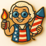 July 4th Presidents Party Cookie Cutter Set | Stamp | Stencil | Debosser St Pats / July 4th Cookie Cutter Lady 