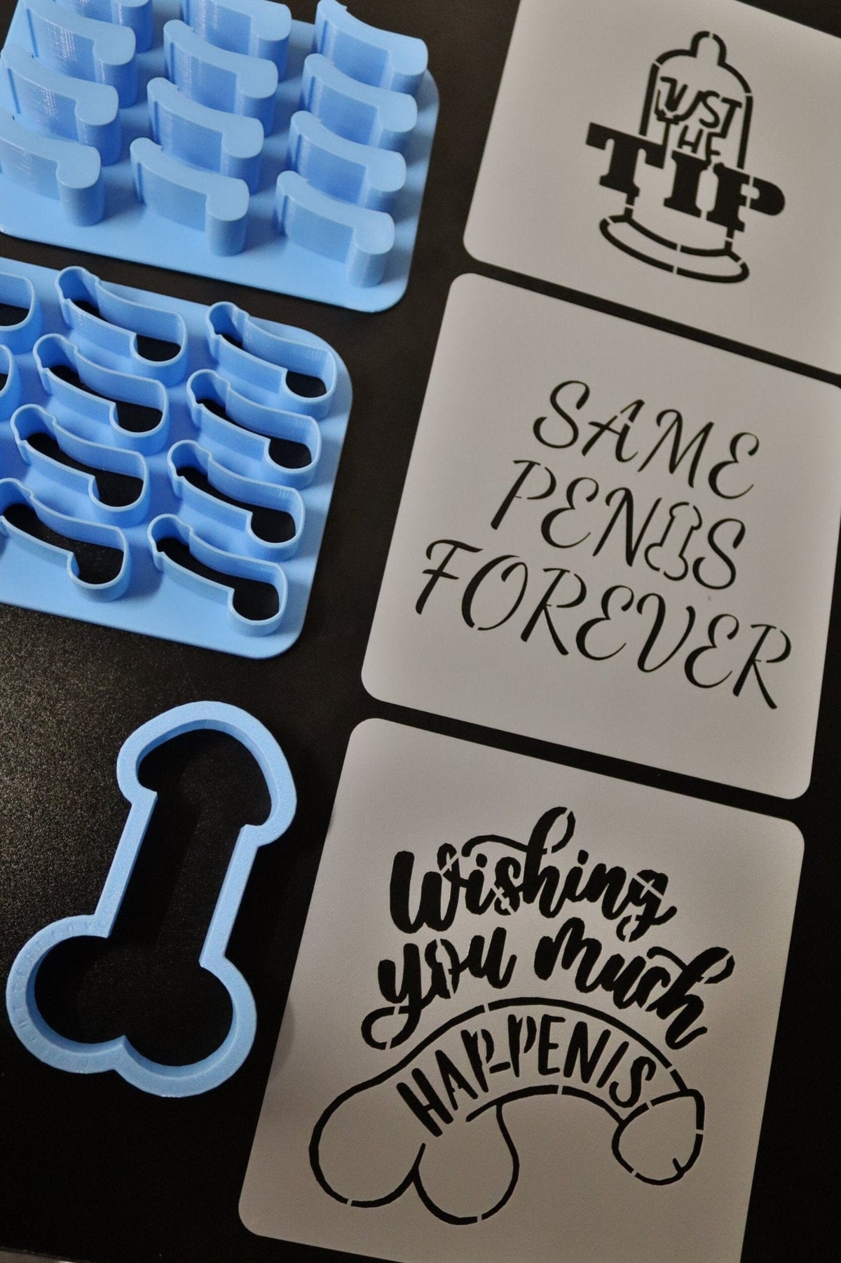Just the Tip Cookie Cutter | Stamp | Stencil #1 Bachelorette & Bachelor Cookie Cutter Lady 