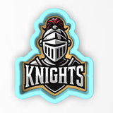 a knights logo is shown on a white background