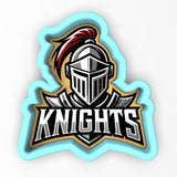 a knights logo on a white background