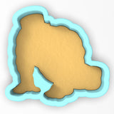 Leprechaun Doing Pushups 1 Cookie Cutter | Stamp | Stencil - SHARP EDGES - FAST Shipping - Choose Your Own Size! #1