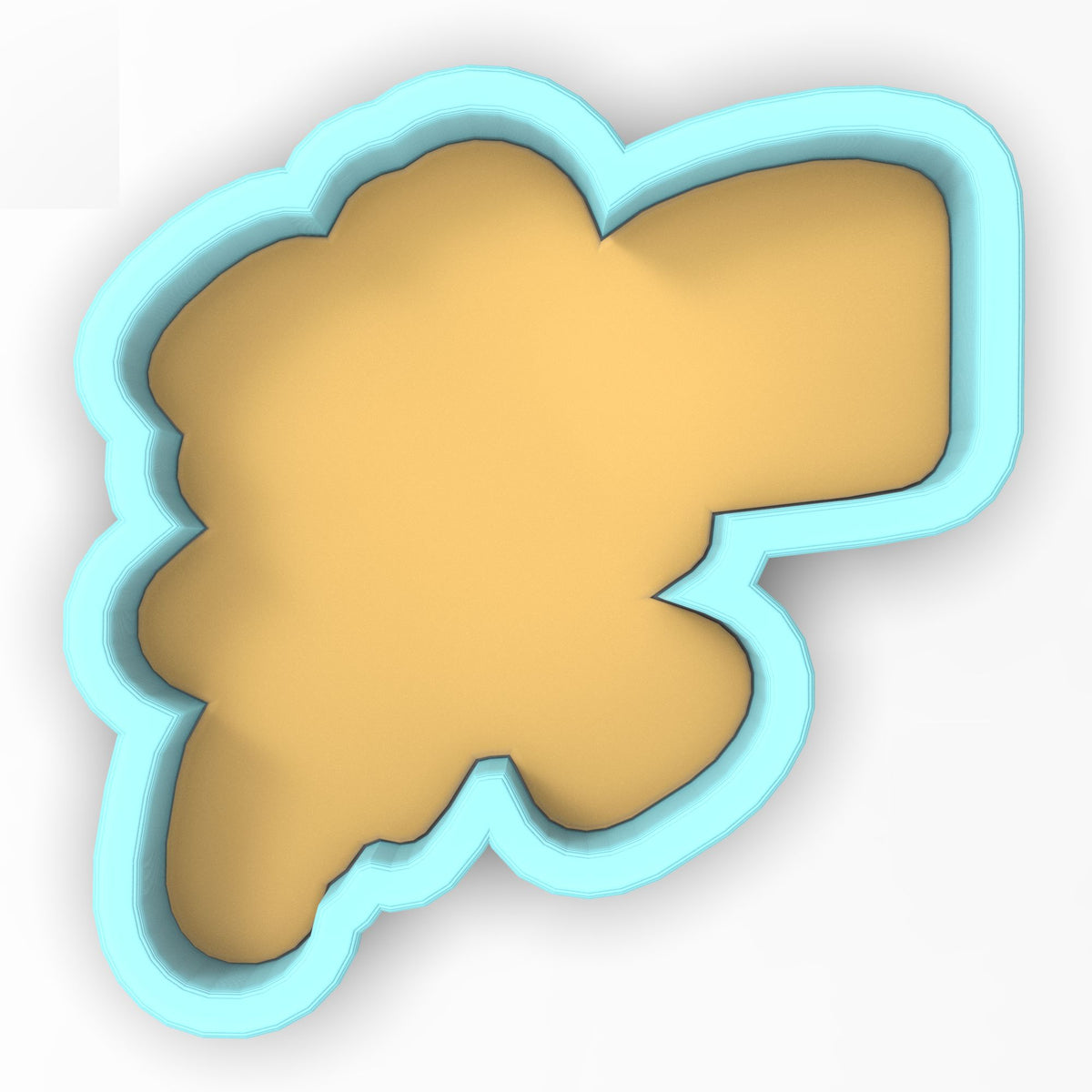 Leprechaun Dunking 2 Cookie Cutter | Stamp | Stencil - SHARP EDGES - FAST Shipping - Choose Your Own Size! #1