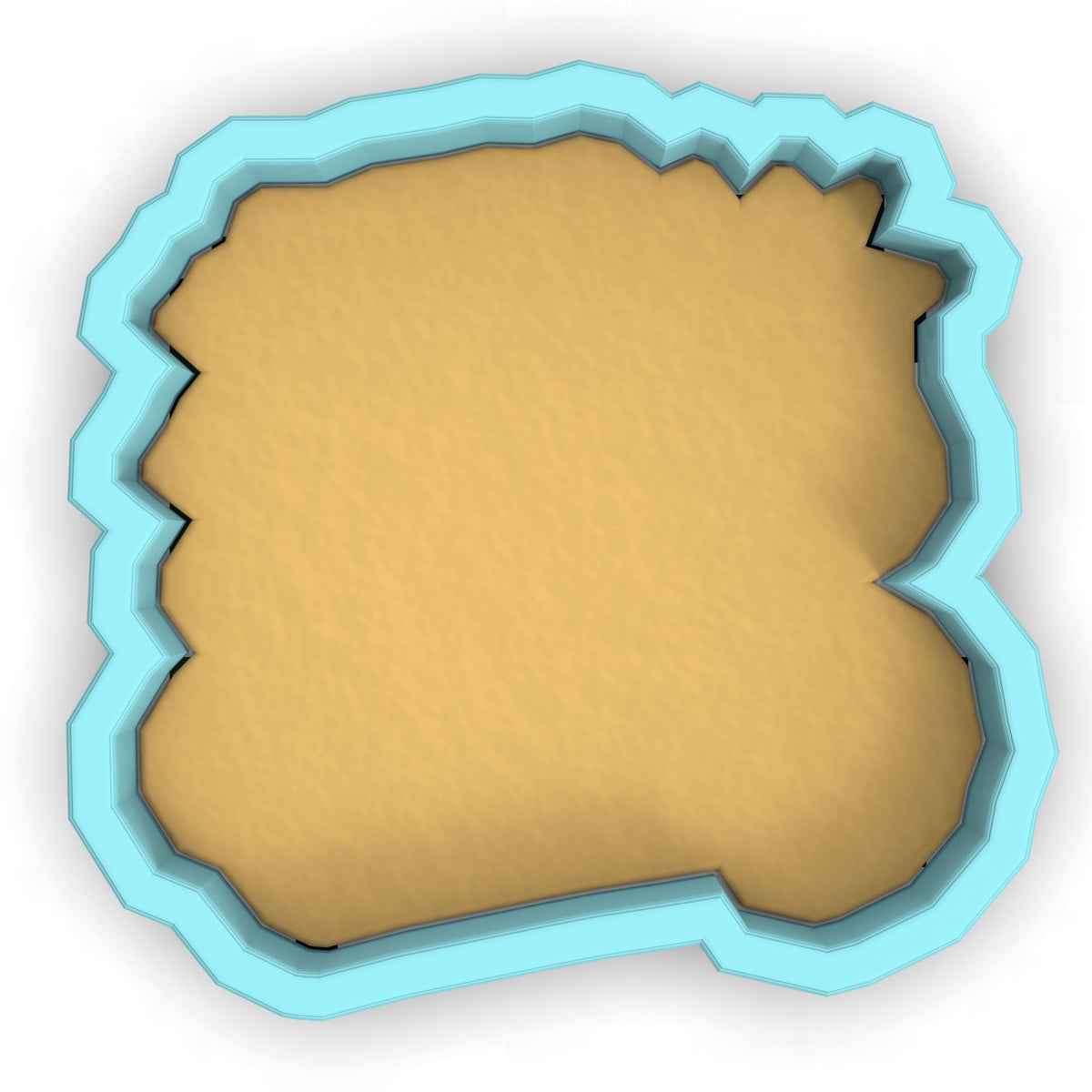 a picture of a piece of paper in the shape of a frame