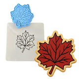 Maple Leaf Cookie Cutter | Stamp | Stencil #2 Halloween / Fall Cookie Cutter Lady 