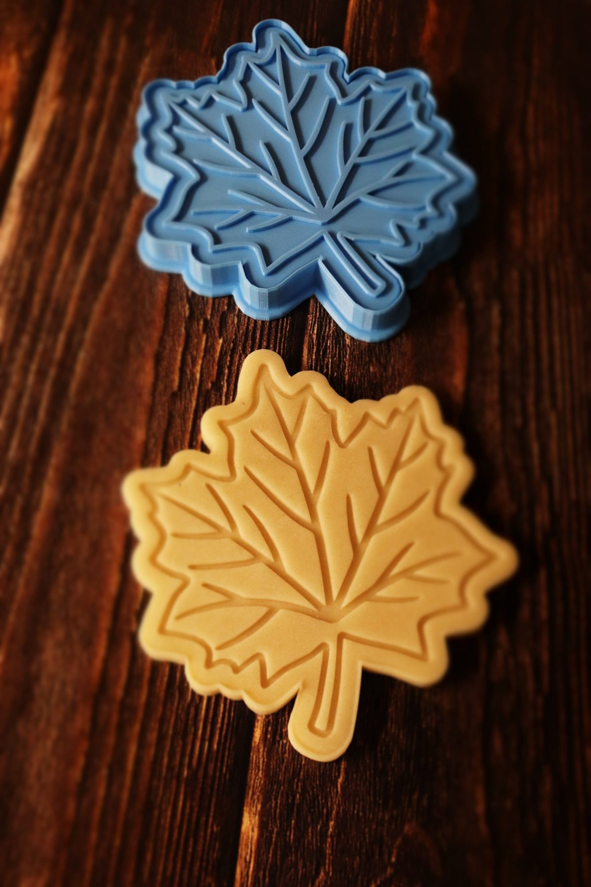 Maple Leaf Cookie Cutter | Stamp | Stencil #3 Halloween / Fall Cookie Cutter Lady 