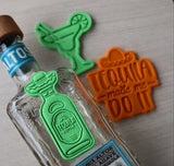 Margarita Cookie Cutter | Stamp | Stencil Beach / Summer Cookie Cutter Lady 