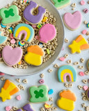 Marshmallow Charm Set of 9 Letters/ Numbers/ Shapes Cookie Cutter Lady 