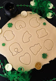 Marshmallow Charm Set of 9 Letters/ Numbers/ Shapes Cookie Cutter Lady FULL SET 1 in Tall 