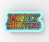 a picture of the words muddy thriving in a box