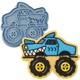 Monster Truck Cookie Cutter | Stamp | Stencil #2 Comic Book / Vehicles Cookie Cutter Lady 