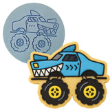 Monster Truck Cookie Cutter | Stamp | Stencil #2 Comic Book / Vehicles Cookie Cutter Lady 