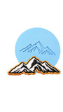 Mountain Range Cookie Cutter | Stamp | Stencil #2 Boys/ Army / Outdoorsman Cookie Cutter Lady MINI - 2 Inches (5cm) Debosser ONLY 