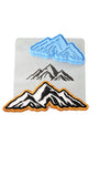 Mountain Range Cookie Cutter | Stamp | Stencil #2 Boys/ Army / Outdoorsman Cookie Cutter Lady 
