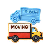 Moving Truck Cookie Cutter | Stamp | Stencil - SHARP EDGES - FAST Shipping - Choose Your Own Size! #1 Cookie Cutter Lady LITTLE - 3 Inches (7.62cm) Stamp ONLY 