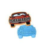 Muscle Car Cookie Cutter | Stamp | Stencil #1 Comic Book / Vehicles Cookie Cutter Lady MINI - 2 Inches (5cm) Stamp ONLY 