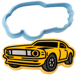 Muscle Car Cookie Cutter | Stamp | Stencil #2 Comic Book / Vehicles Cookie Cutter Lady 
