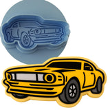 Muscle Car Cookie Cutter | Stamp | Stencil #2 Comic Book / Vehicles Cookie Cutter Lady 