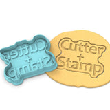 NeeDough Squishy Cookie Cutter | Stamp | Stencil | Debosser #2 Cookie Cutter Lady 