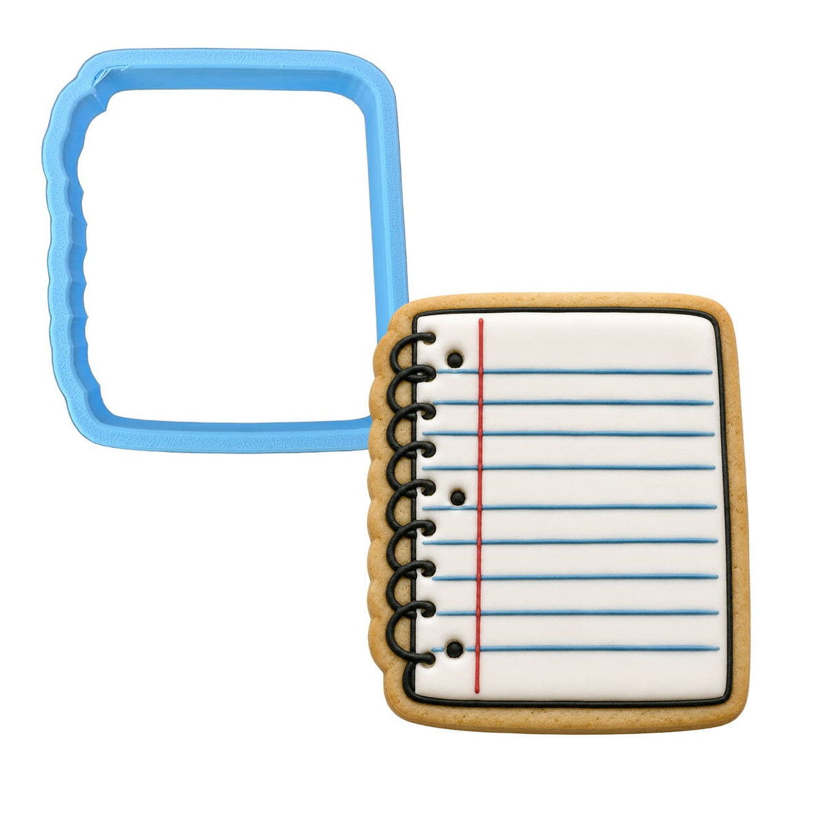 Notepad Cookie Cutter | Stamp | Stencil #1 Miscellaneous Cookie Cutter Lady MINI - 2 Inches (5cm) Cookie Cutter ONLY (Outline) 