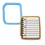 Notepad Cookie Cutter | Stamp | Stencil #1 Miscellaneous Cookie Cutter Lady MINI - 2 Inches (5cm) Cookie Cutter ONLY (Outline) 