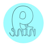 Number Nine Cookie Cutter | Stamp | Stencil birthday Cookie Cutter Lady MINI - 2 Inches (5cm) Debosser ONLY 