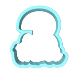 Number Three Birthday Cookie Cutter | Stamp | Stencil Cookie Cutter Lady 