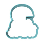 Number Three Cookie Cutter | Stamp | Stencil birthday Cookie Cutter Lady 