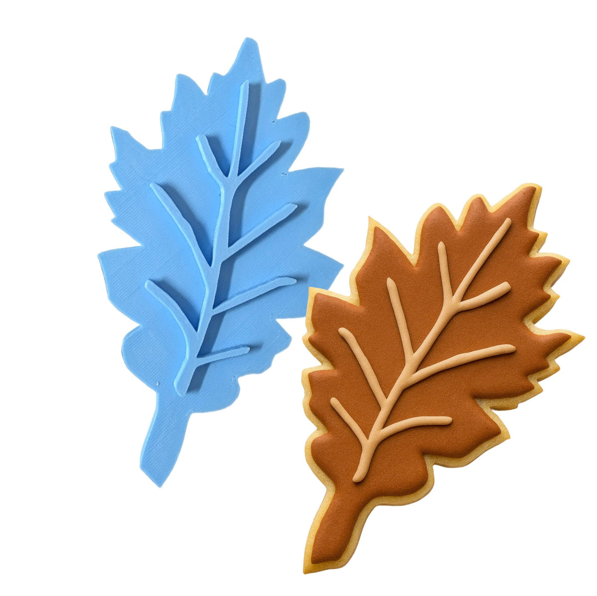 Oak Tree Leaf Cutter | Stamp | Stencil #1 Halloween / Fall Cookie Cutter Lady 