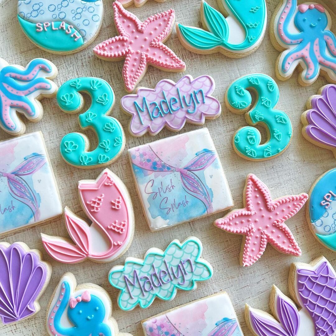 Octopus Cookie Cutter | Stamp | Stencil #1 Beach / Summer Cookie Cutter Lady 