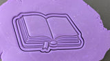 Open Book 1 Cookie Cutter | Stamp | Stencil - SHARP EDGES - FAST Shipping - Choose Your Own Size! #1 Cookie Cutter Lady 