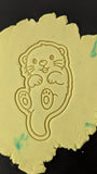 Otter Cute Cookie Cutter | Stamp | Stencil | Debosser #1a Cookie Cutter Lady 