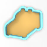 Peas in a Pod in a Bed Cookie Cutter | Stamp | Stencil - SHARP EDGES - FAST Shipping - Choose Your Own Size! #1