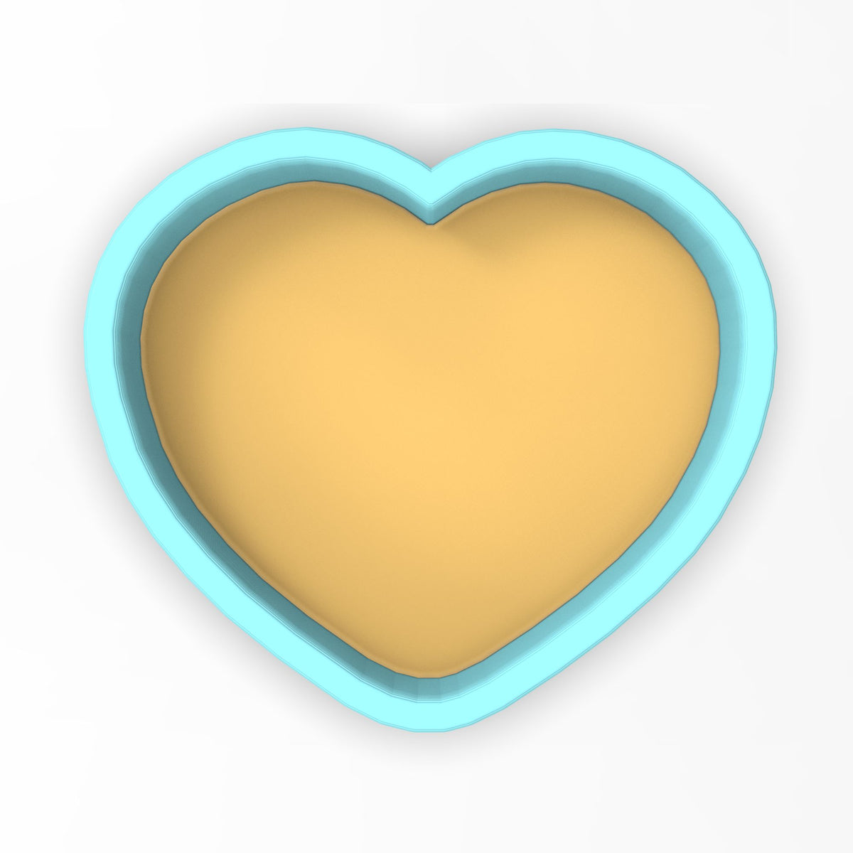Pizza Heart Cookie Cutter | Stamp | Stencil - SHARP EDGES - FAST Shipping - Choose Your Own Size! #1