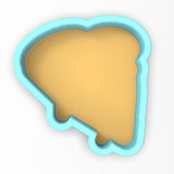 Pizza Slice Heart Cookie Cutter | Stamp | Stencil - SHARP EDGES - FAST Shipping - Choose Your Own Size! #2
