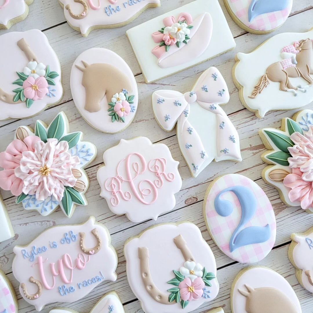 Plaque #10 Fondant & Plaques Cookie Cutter Lady 