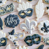 Plaque #11 Fondant & Plaques Cookie Cutter Lady 