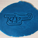 Police Helicopter Cookie Cutter | Stamp | Stencil #1 Boys/ Army / Outdoorsman Cookie Cutter Lady 