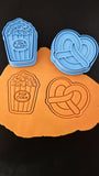 Popcorn Cookie Cutter | Stamp | Stencil - SHARP EDGES - FAST Shipping - Choose Your Own Size! #1 Cookie Cutter Lady 