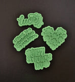 Prone to Shenanigans Cookie Cutter | Stamp | Stencil #1 Wedding / Baby / V Day Cookie Cutter Lady 