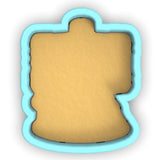 a cookie cutter with a cookie in the shape of a cookie