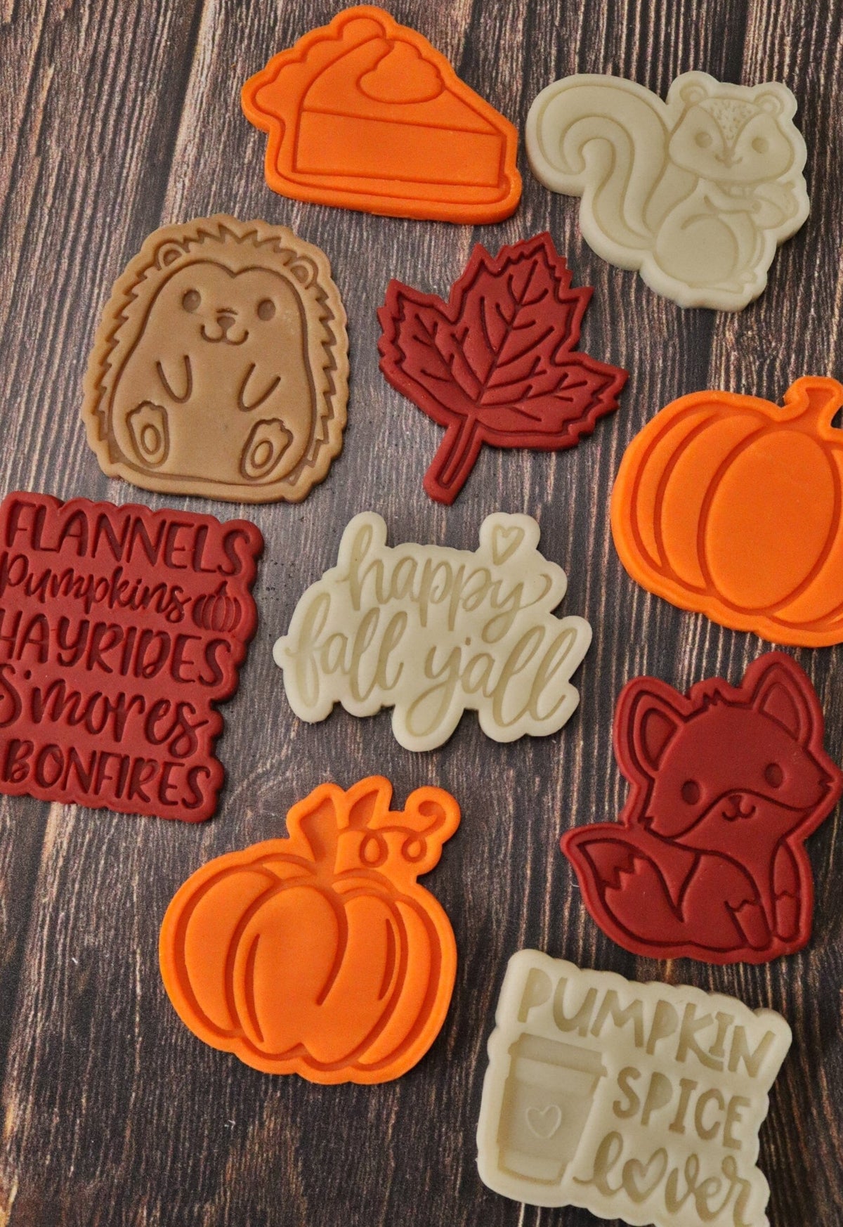Pumpkin Pie Cookie Cutter | Stamp | Stencil #1 Halloween / Fall Cookie Cutter Lady 