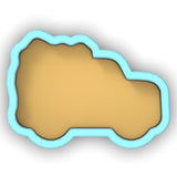 a cookie cookie shaped like a dog bone