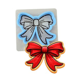 Red Heart Bow Cookie Cutter | Stamp | Stencil - SHARP EDGES - FAST Shipping - Choose Your Own Size! #1 Cookie Cutter Lady LITTLE - 3 Inches (7.62cm) **BUNDLE** Cutter + Stencil 