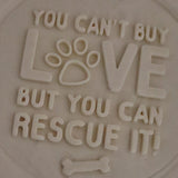 Rescue Dog Cookie Cutter | Stamp | Stencil #1 Animals & Dinosaurs Cookie Cutter Lady 