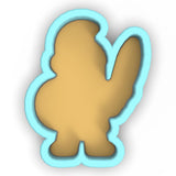 a cookie cookie shaped like a teddy bear