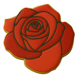 Rose Cookie Cutter Outline & Stamp Easter / Spring / Flower Cookie Cutter Lady 