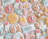 Safety Pin Cookie Cutter | Stamp | Stencil #1 Wedding / Baby / V Day Cookie Cutter Lady 