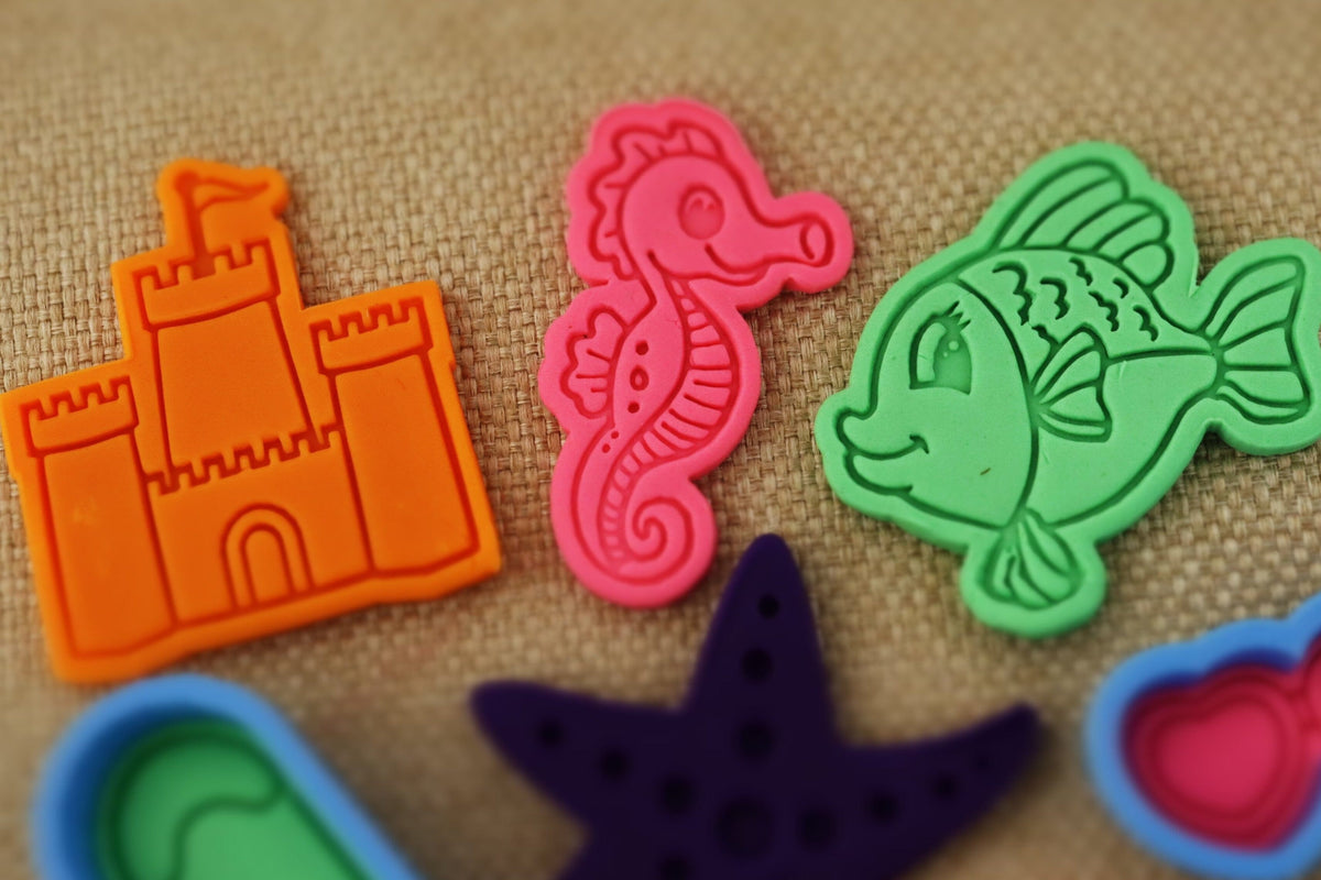 Sand Castle Cookie Cutter | Stamp | Stencil #1 Beach / Summer Cookie Cutter Lady 